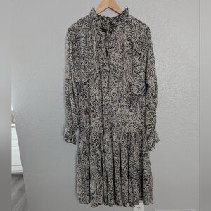 O.P.T Midi Paisley Dress